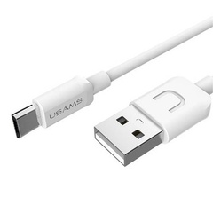 Дата кабель Usams US-SJ098 U-Turn Series USB to MicroUSB (1m) Белый