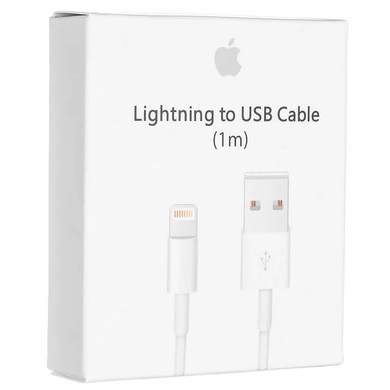 Дата кабель Foxconn для Apple iPhone USB to Lightning (AA grade) (1m) (box)