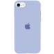 Чохол Silicone Case Full Protective (AA) для Apple iPhone SE (2020), Блакитний / Lilac Blue