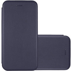 Шкіряний чохол (книжка) Classy для Samsung Galaxy A51, Темно-синій