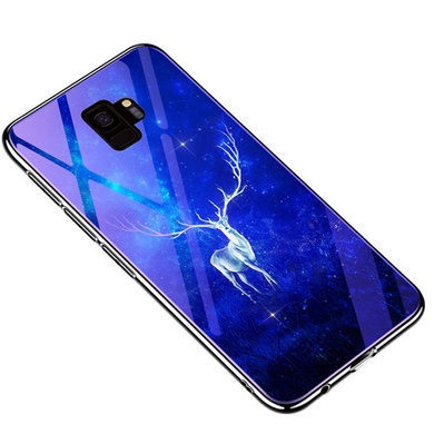 TPU+Glass чехол Fantasy с глянцевыми торцами для Samsung Galaxy S9