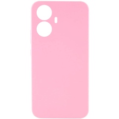 Чехол Silicone Cover Lakshmi Full Camera (AAA) для Realme C55 Розовый / Light pink