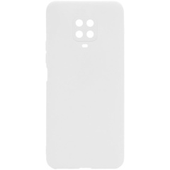 Силиконовый чехол Candy Full Camera для Xiaomi Redmi Note 9s / Note 9 Pro / Note 9 Pro Max Белый / White