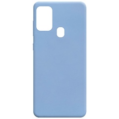 Силіконовий чохол Candy для Samsung Galaxy A21s, Блакитний