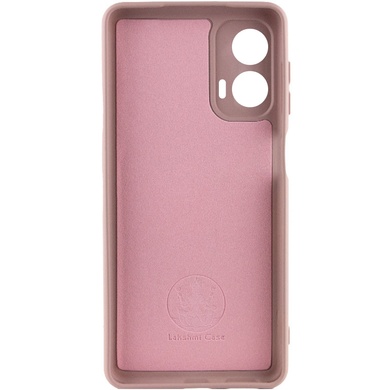 Чехол Silicone Cover Lakshmi Full Camera (A) для Motorola Moto G24 Розовый / Pink Sand