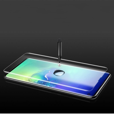 Защитное 3D стекло Blueo UV (full glue) с УФ лампой для Samsung Galaxy S10+