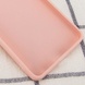 Силиконовый чехол Candy Full Camera для Huawei Honor X7a Розовый / Pink Sand
