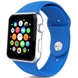Силиконовый ремешок для Apple watch 42mm/44mm/45mm/49mm Синий / Royal blue