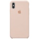 Чохол Silicone Case (AA) для Apple iPhone X (5.8 ") / XS (5.8"), Рожевий / Pink Sand