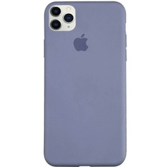 Чохол Silicone Case Full Protective (AA) для Apple iPhone 11 Pro Max (6.5"), Сірий / Lavender