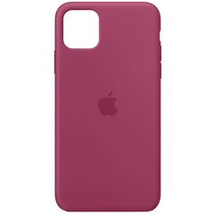 Чохол Silicone Case Full Protective (AA) для Apple iPhone 11 Pro (5.8"), Малиновый / Pomegranate