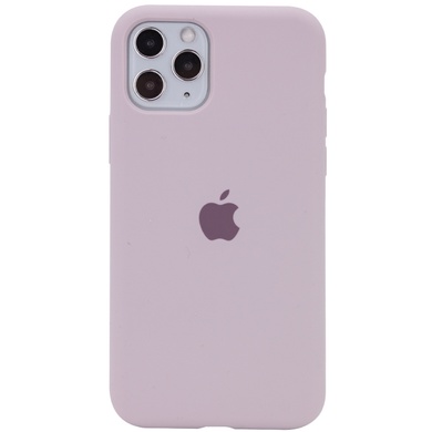 Чехол Silicone Case Full Protective (AA) для Apple iPhone 11 Pro Max (6.5") Серый / Lavender
