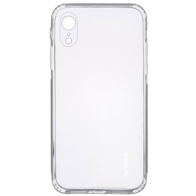 TPU чехол GETMAN Clear 1,0 mm для Apple iPhone XR (6.1")