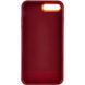 Чехол TPU+PC Bichromatic для Apple iPhone 7 plus / 8 plus (5.5") Brown burgundy / Orange