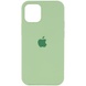 Чохол Silicone Case Full Protective (AA) для Apple iPhone 12 Pro Max (6.7 "), М'ятний / Mint
