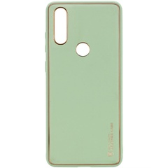 Кожаный чехол Xshield для Xiaomi Redmi Note 7 / Note 7 Pro / Note 7s Зеленый / Pistachio