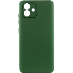 Чохол Silicone Cover Lakshmi Full Camera (A) для Samsung Galaxy A05, Зелений / Dark Green