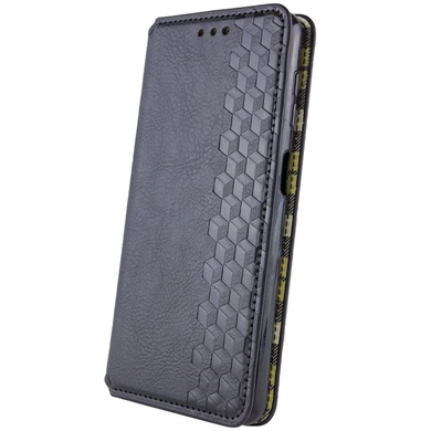 Кожаный чехол книжка GETMAN Cubic (PU) для Samsung Galaxy A25 5G Черный