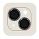 Защитное стекло Metal Shine на камеру (в упак.) для Apple iPhone 15 (6.1") / 15 Plus (6.7") Черный / Midnight
