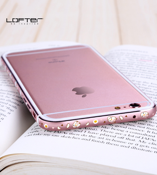 

Металлический бампер Lofter Cutie Series для Apple iPhone 6/6s (4.7") Цыпленок