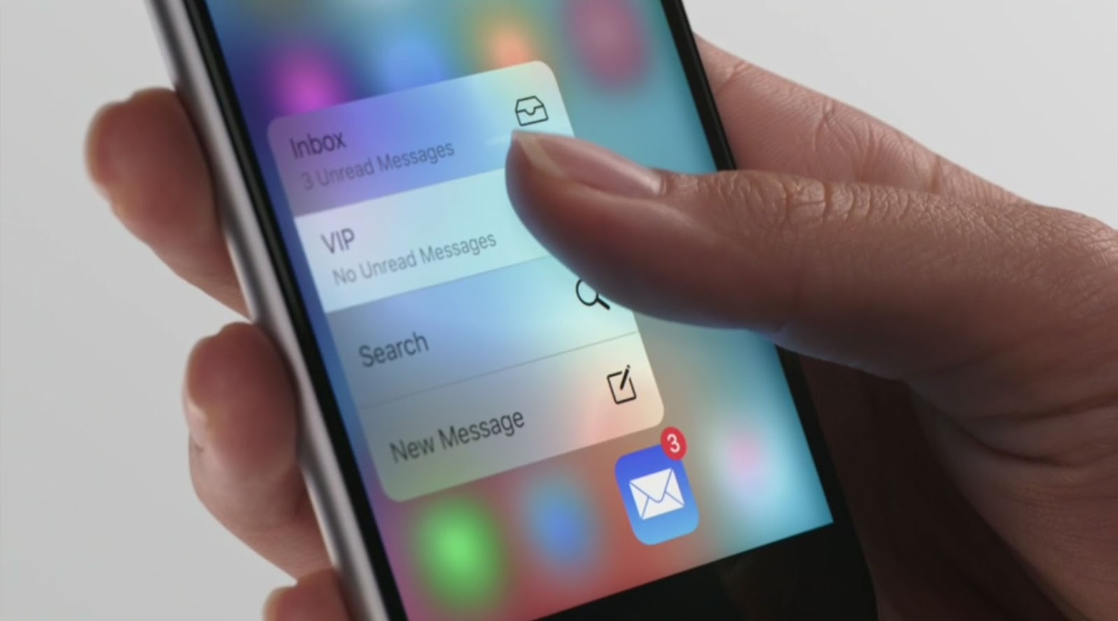 3D Touch в iPhone 6S