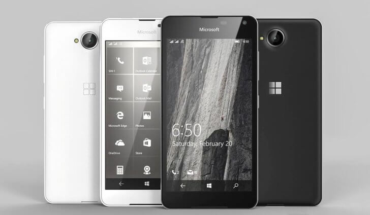 Новая модель Microsoft Lumia 650
